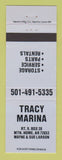 Matchbook Cover - Tracy Marina Mountain Home AR