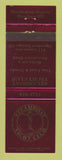 Matchbook Cover - Steamboat Yacht Club Steamboat Springs Colorado