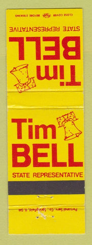 Matchbook Cover - Tim Bell State Rep Election