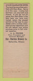 Matchbook Cover - Stern Brau Beer Boatright's Cafe Marion IL
