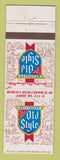 Matchbook Cover - Heilman's Old Style Beer La Crosse WI