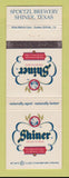 Matchbook Cover - Shiner Premium Beer Spoetzl Shiner TX