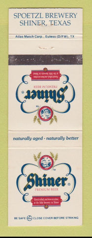Matchbook Cover - Shiner Premium Beer Spoetzl Shiner TX