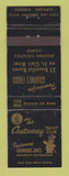 Matchbook Cover - Castaway Yacht Club Sombra ON WEAR