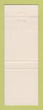 Matchbook Cover - Mike Dukakis for President 1988