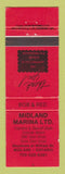 Matchbook Cover - Midland Marina Midland ON