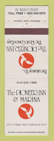 Matchbook Cover - Pioneer Inn Marina Oshkosh WI
