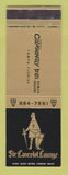 Matchbook Cover - Sir Lancelot Lounge Causeway Inn Tampa FL WEAR