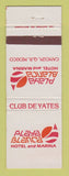 Matchbook Cover - Playa Blanca Hotel Marina Cancun Mexico