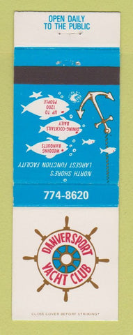 Matchbook Cover - Danversport Yacht Club Danvers MA