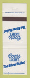 Matchbook Cover - Coors Light Beer Silver Bullet