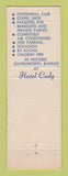 Matchbook Cover - Hotel Cody Leavenworth KS