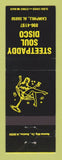 Matchbook Cover - Steetpaddy Soul Disco Camphill AL girlie