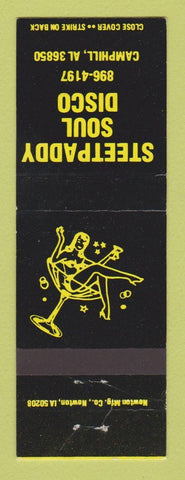 Matchbook Cover - Steetpaddy Soul Disco Camphill AL girlie