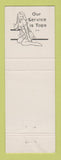 Matchbook Cover - Steetpaddy Soul Disco Camphill AL girlie