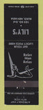 Matchbook Cover - Lily's Elko NV girlie brothel?