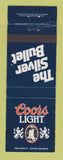 Matchbook Cover - Coors Light Beer Silver Bullet