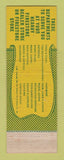 Matchbook Cover - Firestone Tires Big Dollar Stores Cleveland OH