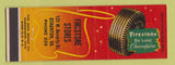 Matchbook Cover - Firestone Tires Staunton VA