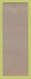 Matchbook Cover - Strouse for Sheriff Election