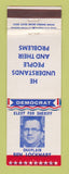 Matchbook Cover - Ben Lockhart Chaplain Sheriff Election