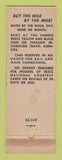 Matchbook Cover - Hertz Car Rentals Portland ME WEAR