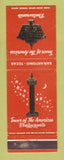 Matchbook Cover - Tower of Americas Restaurant San Antonio TX WEAR