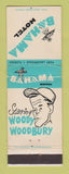 Matchbook Cover - Bahama Hotel Fort Lauderdale FL Woody Woodbury