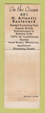 Matchbook Cover - Bahama Hotel Fort Lauderdale FL Woody Woodbury