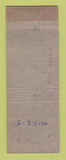 Matchbook Cover - USS Siboney CVE 112 WEAR