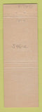 Matchbook Cover - USS Snyder DE 745