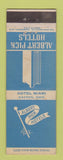 Matchbook Cover - Albert Pick Hotels Dayton OH Hotel Miami