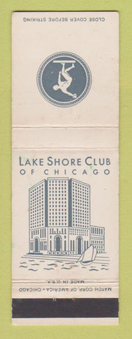 Matchbook Cover - Lake Shore Club Chicago IL