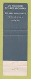 Matchbook Cover - Lake Shore Club Chicago IL