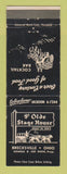 Matchbook Cover - Ye Olde Stage House Brecksville OH