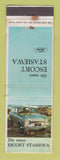 Matchbook Cover - Ford Escort South Africa WORN