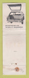 Matchbook Cover - Ford Escort South Africa WORN