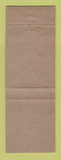 Matchbook Cover - Sakrete Concrete Lilesville NC WORN