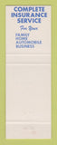 Matchbook Cover - Gross Insurance Agency Lind WA