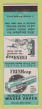 Matchbook Cover - Freshrap Waxed Paper Badger Paper Peshtigo WI