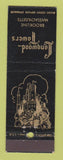 Matchbook Cover - Longwood Towers Brookline MA