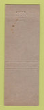 Matchbook Cover - Diamond Safety Edge Waxed Paper WEAR