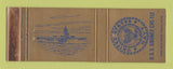 Matchbook Cover - USS Siboney CVE 112 WEAR
