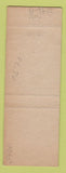 Matchbook Cover - US Snyder DE 735 Navy