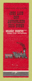 Matchbook Cover - Cross Ties Restaurant Gift Shop Pigeon Forge TN