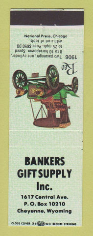 Matchbook Cover - Bankers Gift Supply Cheyenne WY