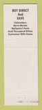 Matchbook Cover - Bankers Gift Supply Cheyenne WY