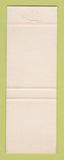 Matchbook Cover - Godfather Insurance Protection Warren Storm New Zealand SAMPLE