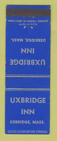 Matchbook Cover - Uxbridge Inn MA