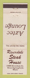Matchbook Cover - Riverdale Steak House West Springfield MA